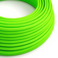 Strijkijzersnoer Groen (fluoriserend) - viscose | 10cm | Creative-Cables | Creative-Cables | Creative-Cables | Creative-Cables | Creative-Cables | | |