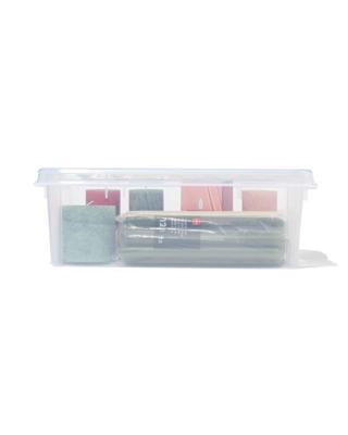 HEMA Opbergbox London Transparant 21L