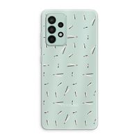 Hipster stripes: Samsung Galaxy A52s 5G Transparant Hoesje
