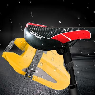 Outdoor waterdichte multi-functionele PVC tas tool tas voor fiets (geel)