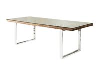 Eettafel EUPHORIA BARRACUDA 200cm gerecycled massief 40mm teakhout zonder glasplaat - 21645