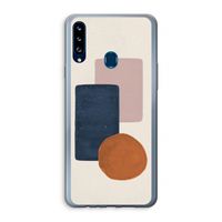 Geo #3: Samsung Galaxy A20s Transparant Hoesje