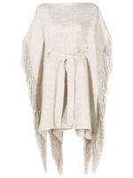 VOZ fringed kaftan top - Tons neutres - thumbnail