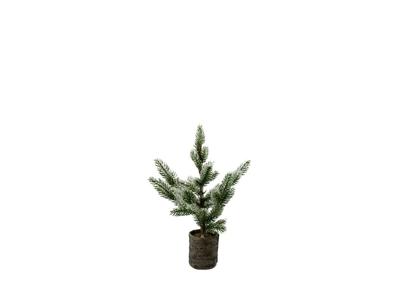 everlands kunstkerstboom met sneeuw in pot 37cm