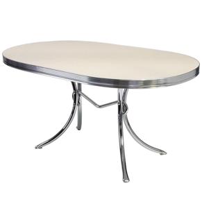Bel Air Retro Tafel TO26 Antique White Oxide
