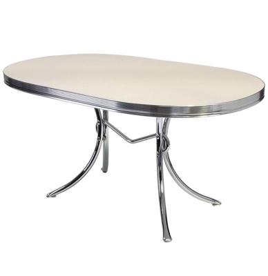 Bel Air Retro Tafel TO26 Antique White Oxide