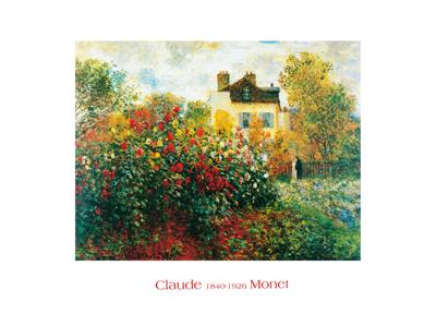 Kunstdruk Claude Monet - The Artist&apos;s Garden 70x50cm