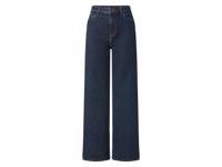 esmara Dames jeans - Wide leg (Donkerblauw, 46)