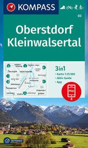 Wandelkaart 03 Oberstdorf - Kleinwalsertal | Kompass