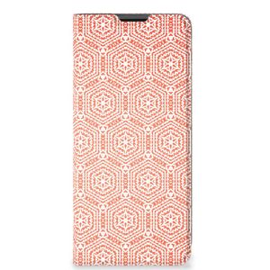 Motorola Moto G51 5G Hoesje met Magneet Pattern Orange