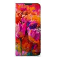 Bookcase OPPO A54 5G | A74 5G | A93 5G Tulips