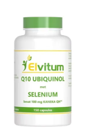 Elvitum Q10 Ubiquinol Met Selenium Capsules