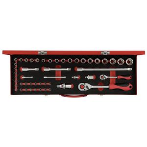 Gedore RED R46004049 3300010 Dopsleutelinzetset 49-delig