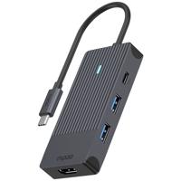 Rapoo 4-in-1 USB-C Multiport Adapter USB-C dockingstation Geschikt voor merk (dockingstation): Universeel USB-C Power Delivery Rapoo 4-in-1 USB-C Multiport Adapter USB-C dockingstation Geschikt voor merk (dockingstation): Universeel USB-C Power Delivery