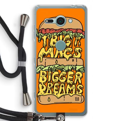 Big Macs Bigger Dreams: Sony Xperia XZ2 Compact Transparant Hoesje met koord