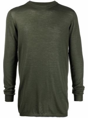 Rick Owens pull en maille fine - Vert