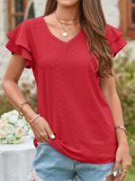 Loose Plain Casual Shirt