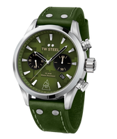 Horlogeband TW Steel VS98 Leder Groen