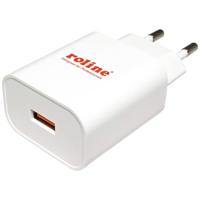 ROLINE USB oplader met eurostekker, 1 poort, QC3.0, 18W