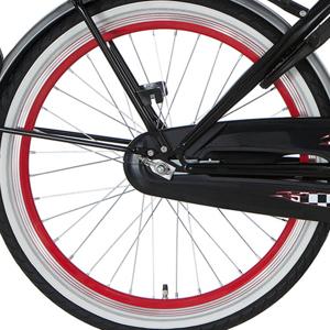 Alpina achterwiel 22 remnaaf j19sg rood zink spk