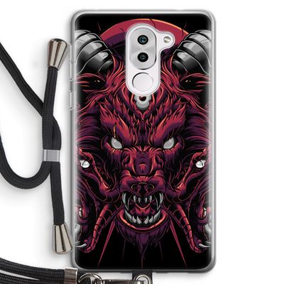 Hell Hound and Serpents: Honor 6X Transparant Hoesje met koord