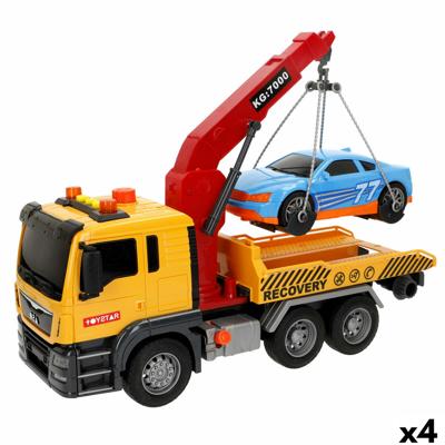 Kraanvrachtwagen Speed & Go 33 x 23 x 12 cm (4 Stuks)