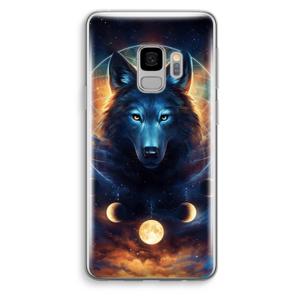 Wolf Dreamcatcher: Samsung Galaxy S9 Transparant Hoesje