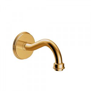 Tres Clasic inbouw muuruitloop 17cm goud