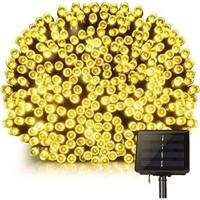 LUMI GARDEN Yogy Solar zonne-lichtslinger - Solar warm wit licht - 400 LED - 3300 cm