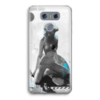 I will not feel a thing: LG G6 Transparant Hoesje