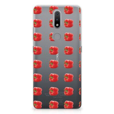 Nokia 2.4 | Siliconen Case | Paprika Red