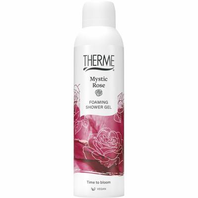 Therme Mousse Mystic Rose Foaming Shower Gel 200ml