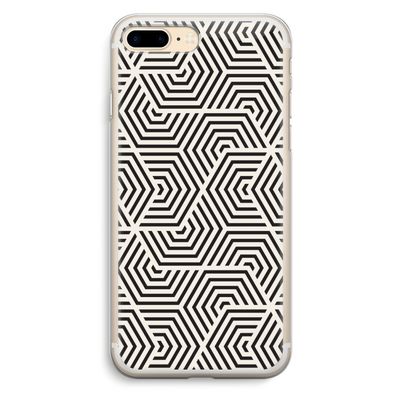 Magic pattern: iPhone 7 Plus Transparant Hoesje