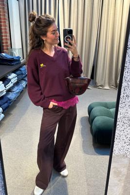 Gold Hawk top GH1060 deep magenta