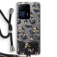 Zeemeermin: Xiaomi Mi Mix 4 Transparant Hoesje met koord