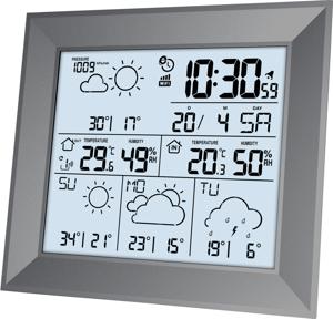 Technoline WD 2000 digitale weerstation Grijs AC/Batterij Wifi