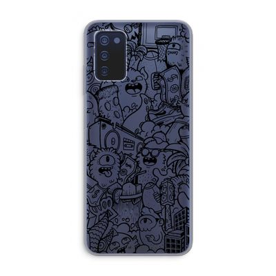Vexx Black City : Samsung Galaxy A03s Transparant Hoesje