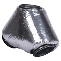 Easy-jack Isolatie Voor Y-stuk (broekstuk) 45º - Ø125mm - Dikte 25mm