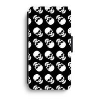Musketon Skulls: iPhone XR Flip Hoesje
