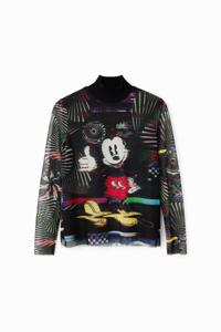 T-shirt met tul Mickey Mouse - BLACK - XL