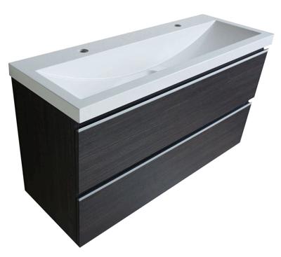 Wiesbaden onderkast 100cmx36cm zo.wastafel houtn.grijs