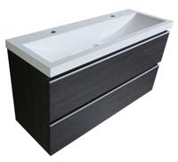 Wiesbaden onderkast 100cmx36cm zo.wastafel houtn.grijs