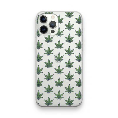 Weed: iPhone 12 Pro Transparant Hoesje