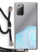 Fantasie pastel: Samsung Galaxy Note 20 / Note 20 5G Transparant Hoesje met koord