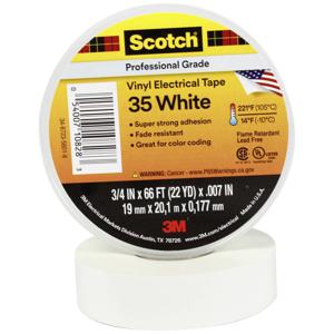 Scotch Scotch™ 35 SCOTCH35-19X20WH Isolatietape Scotch 35 Wit (l x b) 20 m x 19 mm 1 stuk(s)