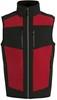 Ragetta RG907 E-volve Unisex 2-Layer Softshell Bodywarmer - Classic Red/Black - L