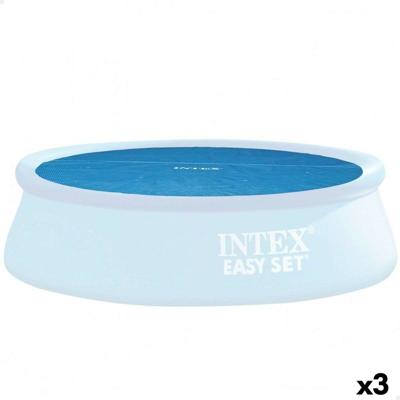 Zwembadafdekking Intex 29021 EASY SET/METAL FRAME Blauw Ø 305 cm 290 x 290 cm