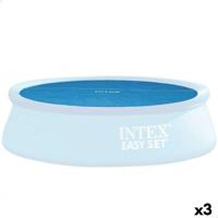 Zwembadafdekking Intex 29021 EASY SET/METAL FRAME Blauw Ø 305 cm 290 x 290 cm