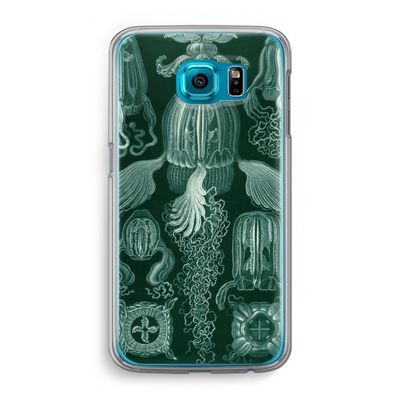 Haeckel Cubomedusae: Samsung Galaxy S6 Transparant Hoesje