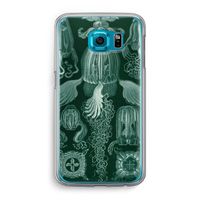 Haeckel Cubomedusae: Samsung Galaxy S6 Transparant Hoesje